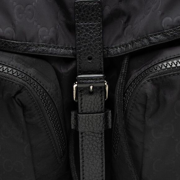 Gucci GG Nylon Buckle Double Pocket Backpack main image 6